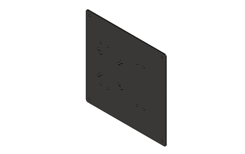 HAGOR Adapterplatte Art.-Nr. 2280 - Samsung Q-Serien 49" – 65″