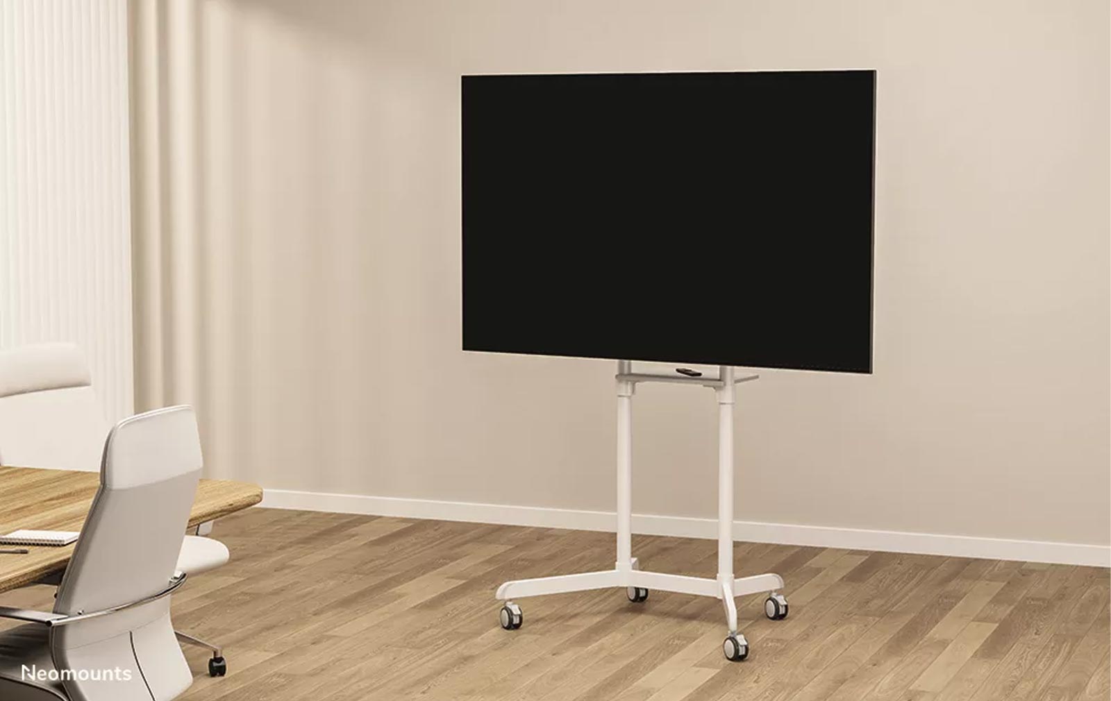 Neomounts NS-M1250WHITE TV-Trolley - 37-70" drehbar – Bild 16