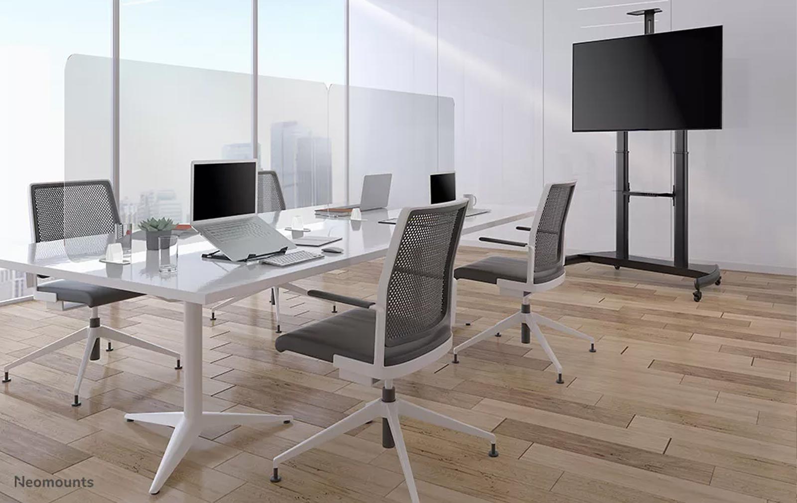 Neomounts PLASMA-M1950E Mobiler Bodenständer - 60-100" – Bild 16