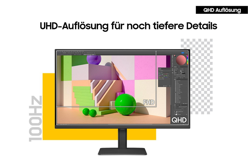 Samsung LS24D600UAUXEN - 24" QHD ViewFinity S6 (S60UD) - Image 20