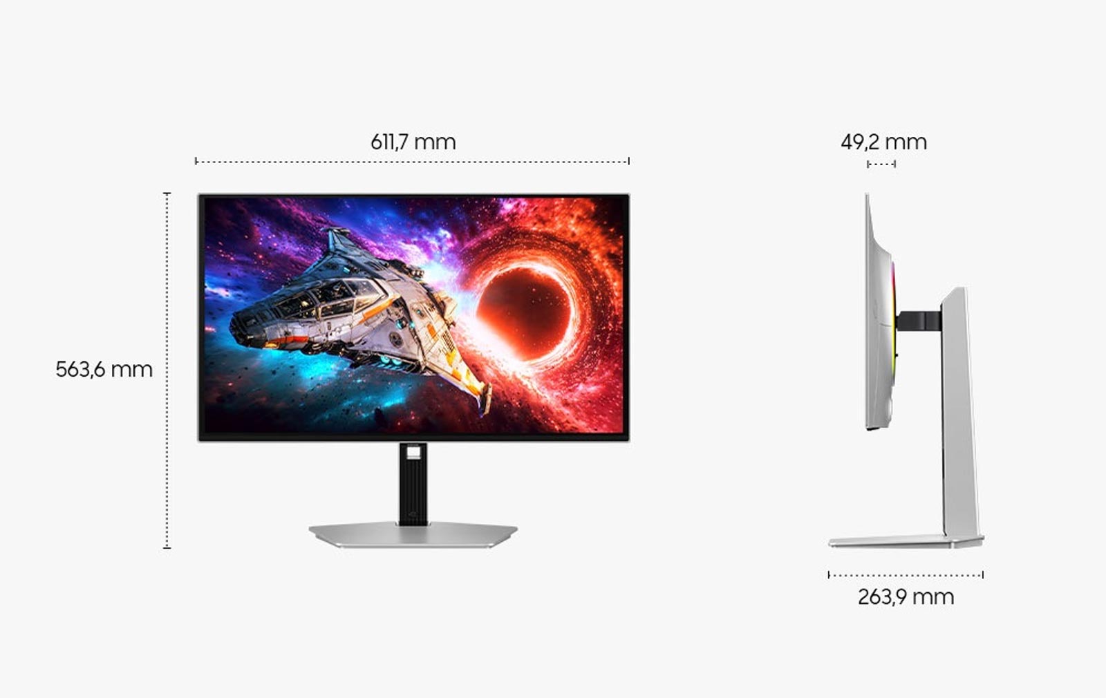 Samsung LS27HG800SUXEN - 27" G80SH 4K Gaming Monitor – Bild 19