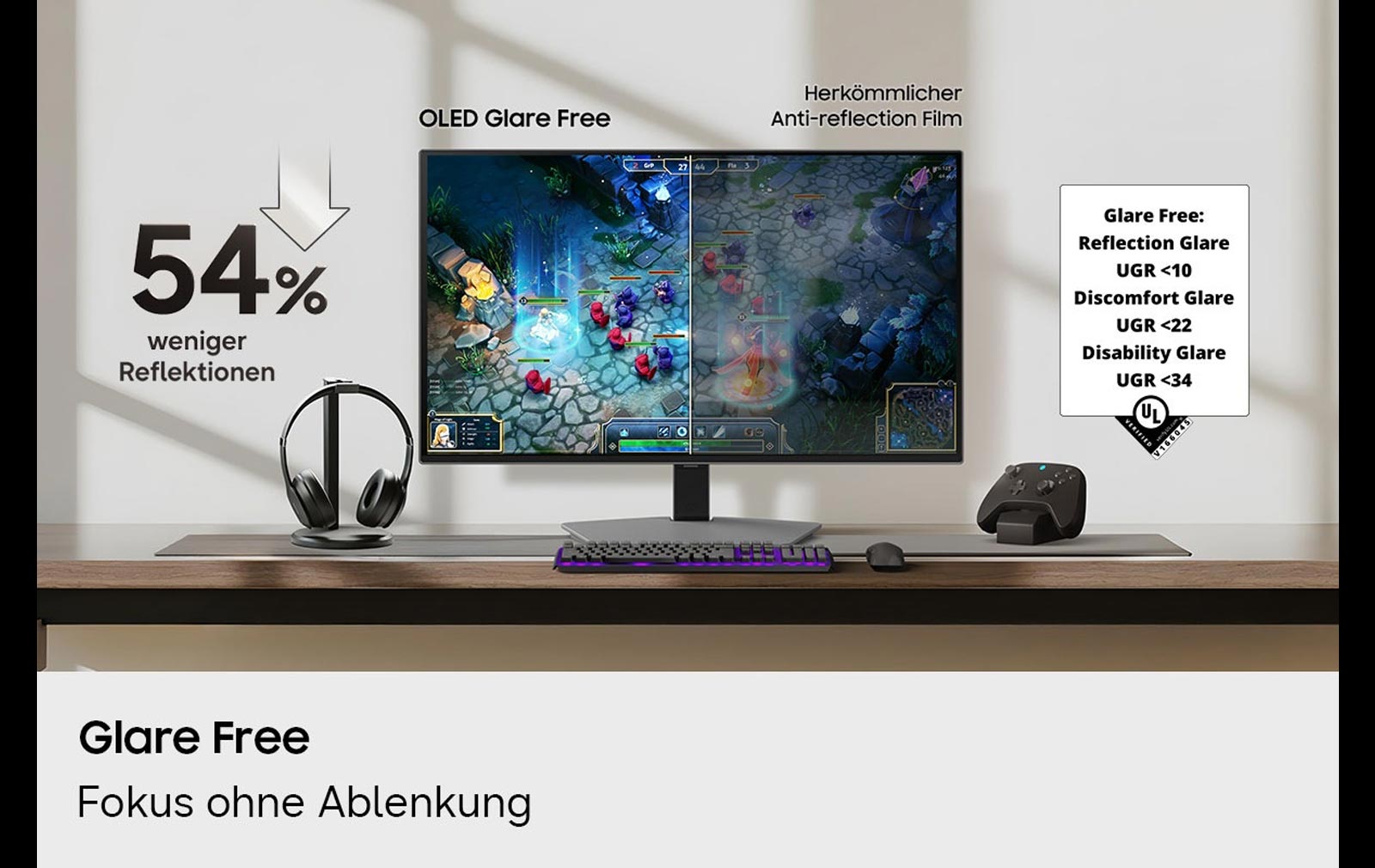 Samsung LS27HG800SUXEN - 27" G80SH 4K Gaming Monitor – Bild 21