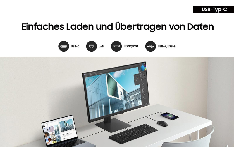 Samsung LS32D604UAUXEN - 32" QHD ViewFinity S6 (S60UD) - Image 21