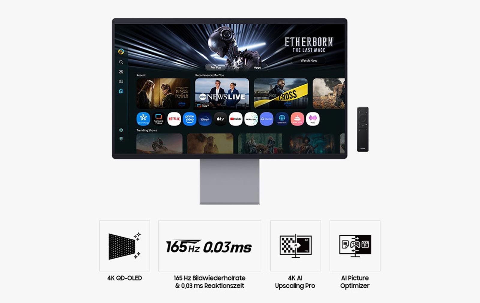 Samsung LS32FM900SUXEN - 32" 4K OLED Vision AI Monitor – Bild 15