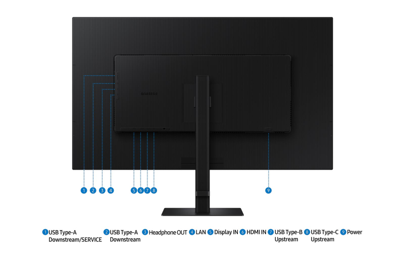Samsung LS37D804UAUXEN - 37" UHD ViewFinity S8 (S80UD) - Image 16