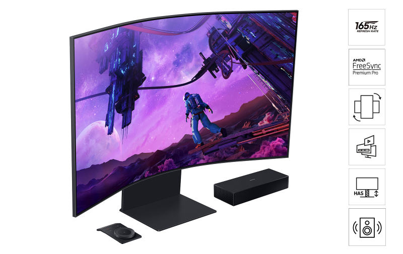 Samsung LS55BG970NUXEN - 55" Odyssey Gaming Monitor Ark - Image 21