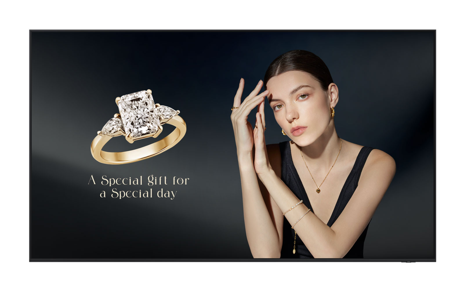 Samsung QH115FX – 115“ Super-Sized UHD Signage Display im 16:9 Format