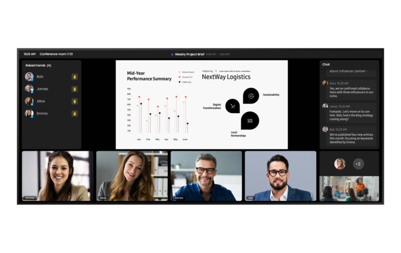 Samsung QPDX-5K – 105“ 5K Professional Display im 21:9 Format