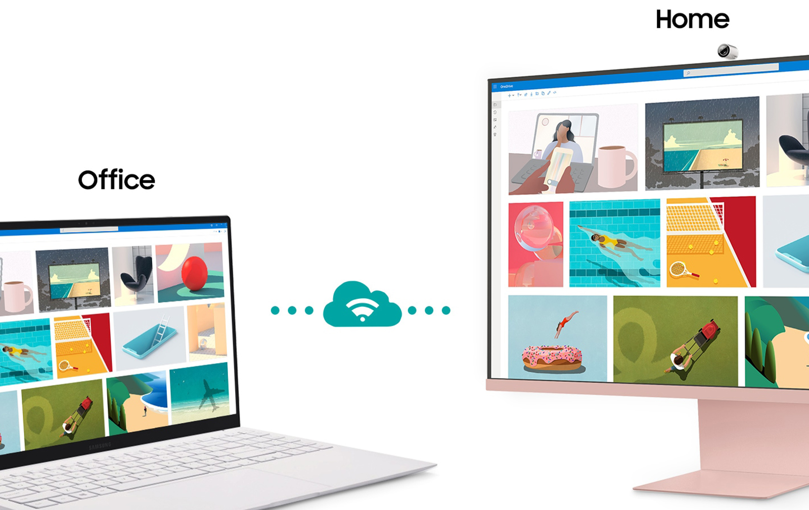 Samsung Smart Monitor M8 - Feature 2 - ITZ Display Solutions