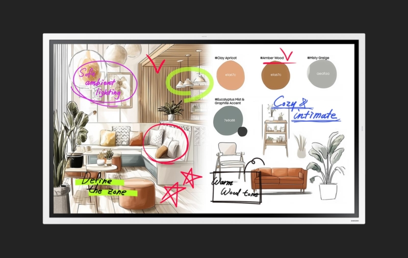 Samsung Flip WM55FX – 55“ UHD-Touch-Display