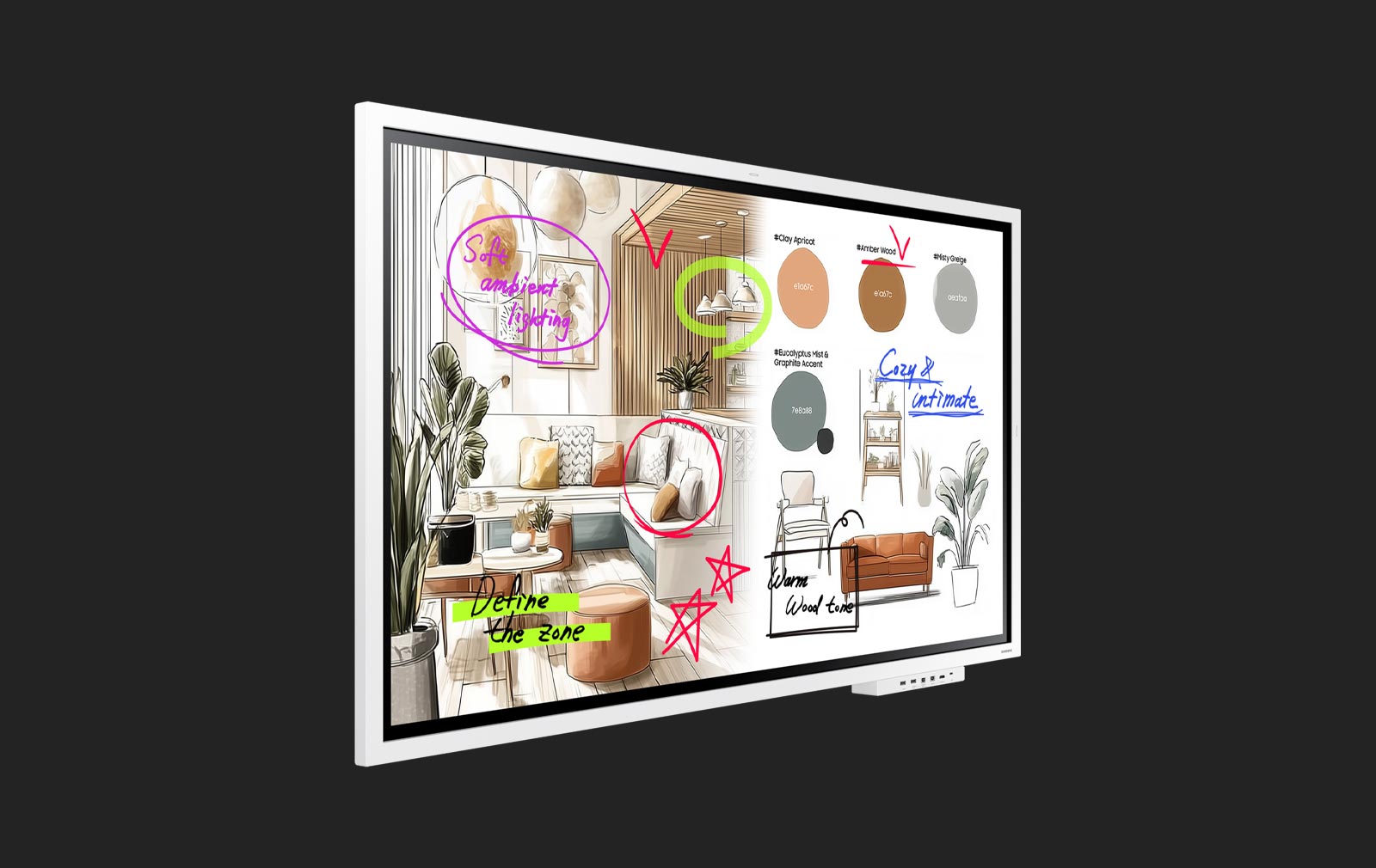 Samsung Flip WM55FX – 55“ UHD-Touch-Display – Bild 8