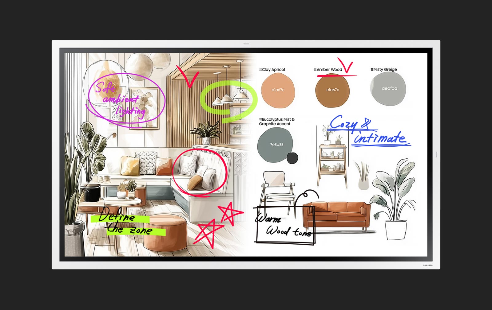 Samsung Flip WM65FX – 65“ UHD-Touch-Display