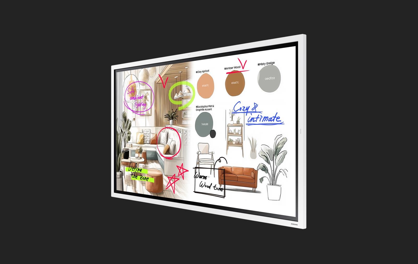 Samsung Flip WM65FX – 65“ UHD-Touch-Display – Bild 3