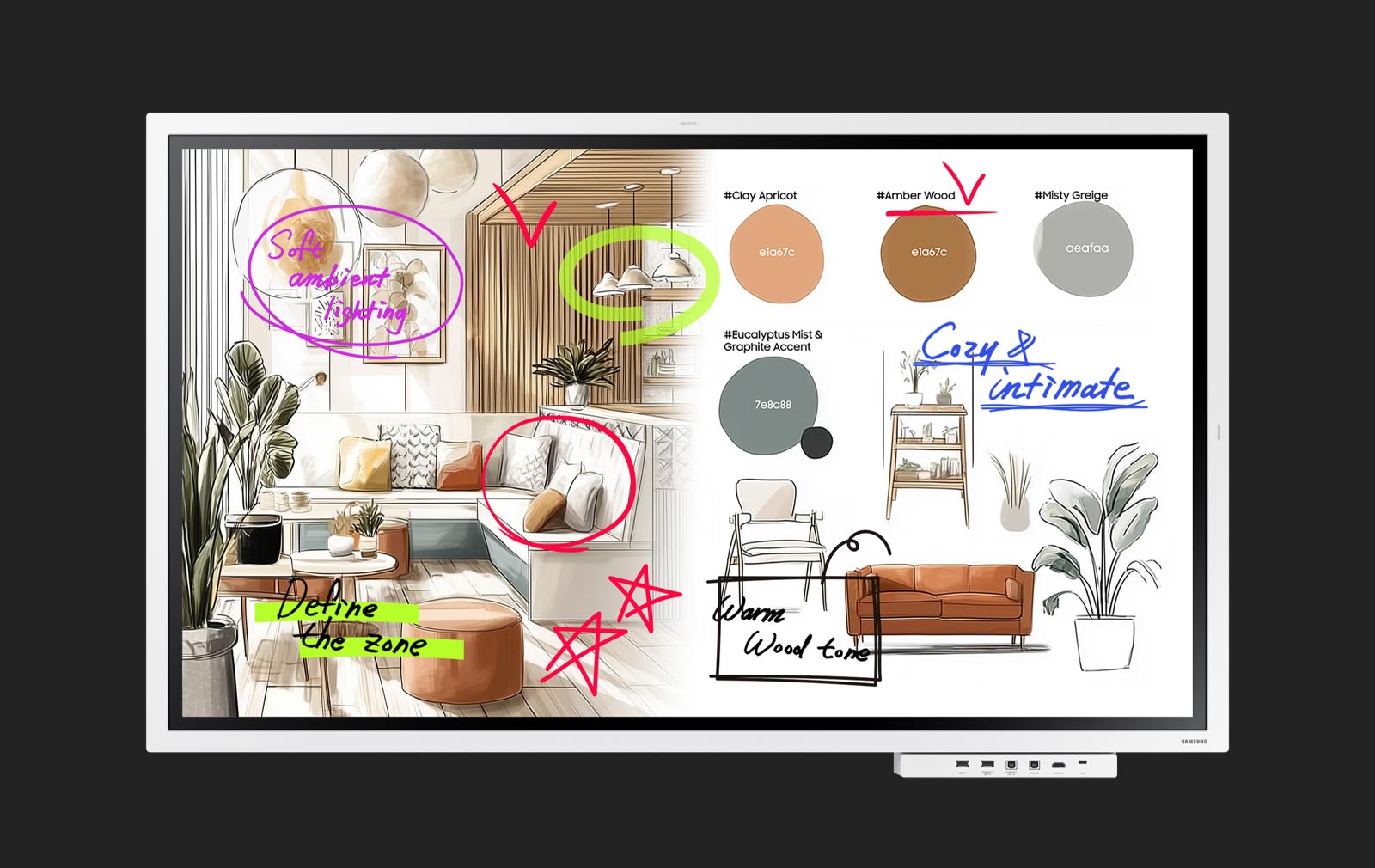 Samsung Flip WM65FX – 65“ UHD-Touch-Display – Bild 7