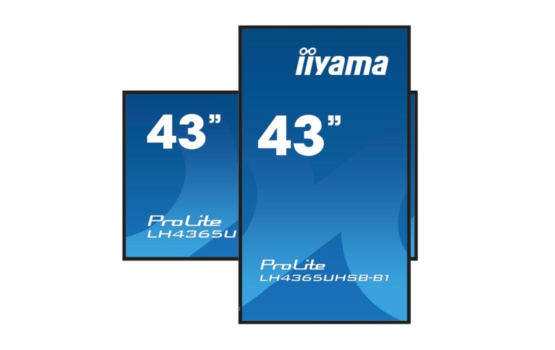 iiyama ProLite LH4365UHSB-B1 - 43" 4K UHD Signage Display