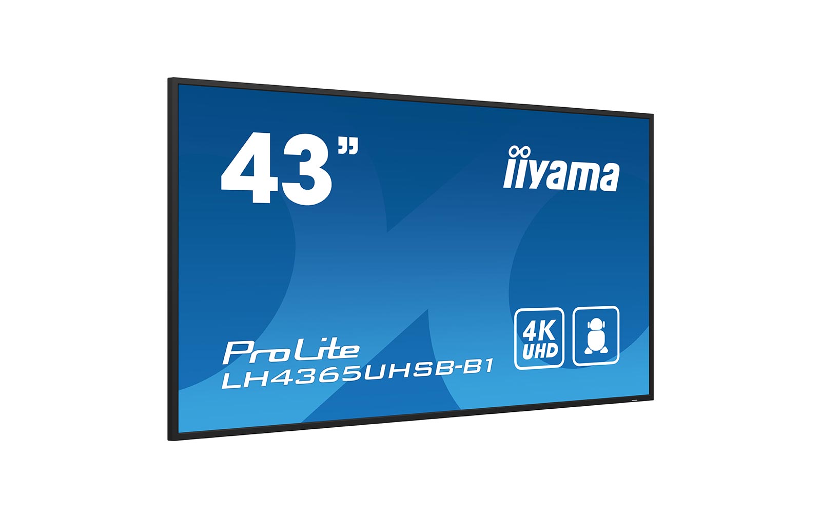 iiyama ProLite LH4365UHSB-B1 - 43" 4K UHD Signage Display – Bild 4