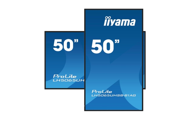 iiyama ProLite LH5065UHSB-B1AG - 50" 4K UHD Signage Display