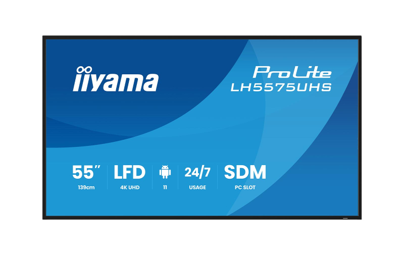 iiyama ProLite LH5575UHS-B2AG - 55" UHD Signage Display