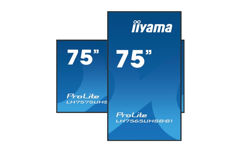 iiyama ProLite LH7565UHSB-B1 - 75" 4K UHD Signage Display