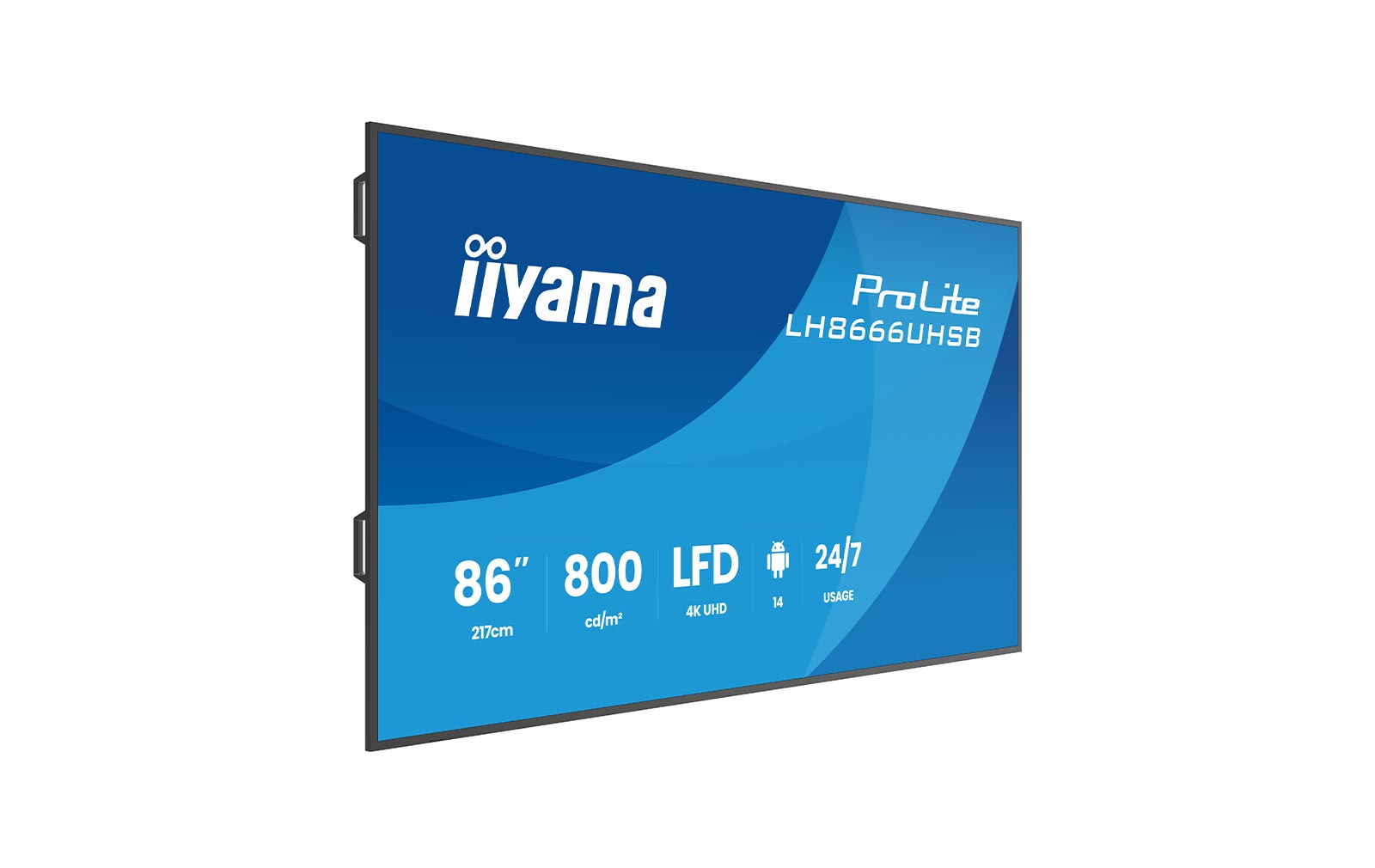 iiyama ProLite LH8666UHSB-B1AG - 86" 4K Signage Display – Bild 4