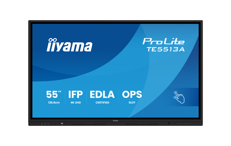 iiyama ProLite TE5513A-B1AG - 55" 4K UHD Touch Display
