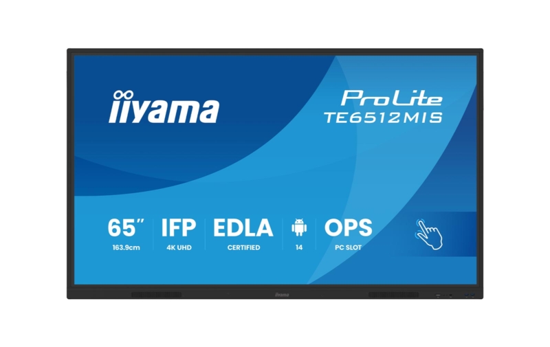 iiyama ProLite TE6512MIS-B4AG - 65" 4K UHD Touch Display