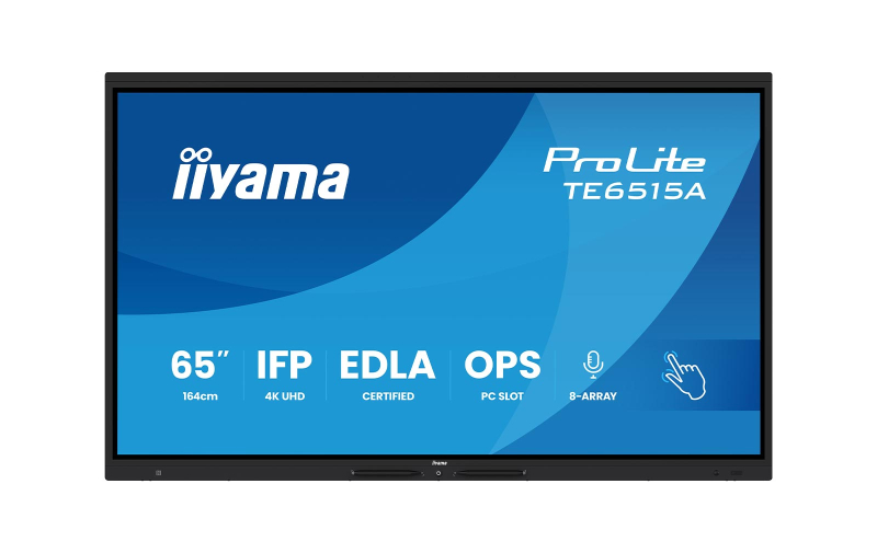 iiyama ProLite TE6515A-B1AG - 65" 4K UHD Touch Display