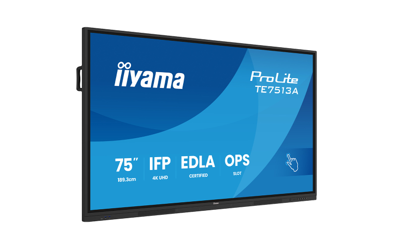 iiyama ProLite TE7513A-B1AG - 75" 4K UHD Touch Display - Image 2