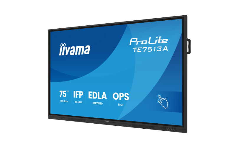iiyama ProLite TE7513A-B1AG - 75" 4K UHD Touch Display - Image 3
