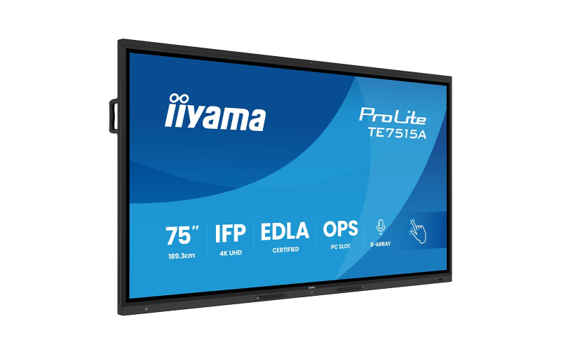 iiyama ProLite TE7515A-B1AG - 75" 4K UHD Touch Display - Image 2