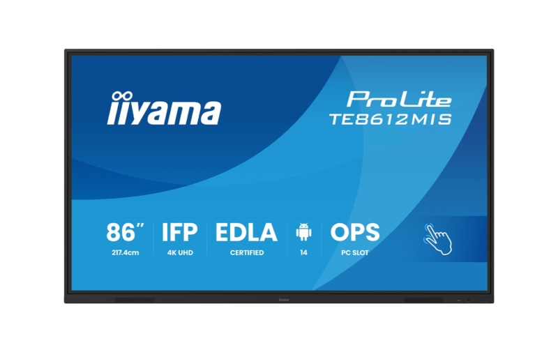 iiyama ProLite TE8612MIS-B4AG - 86" 4K UHD Touch Display