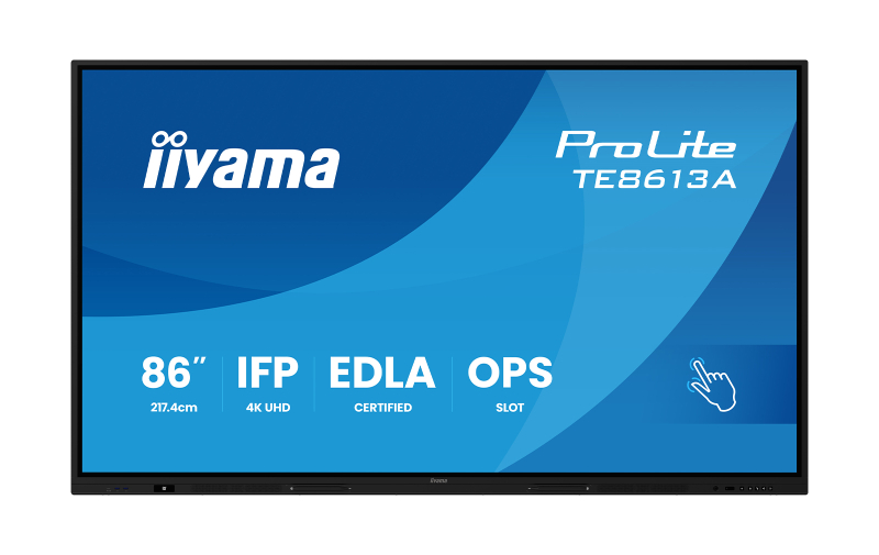 iiyama ProLite TE8613A-B1AG - 86" 4K UHD Touch Display