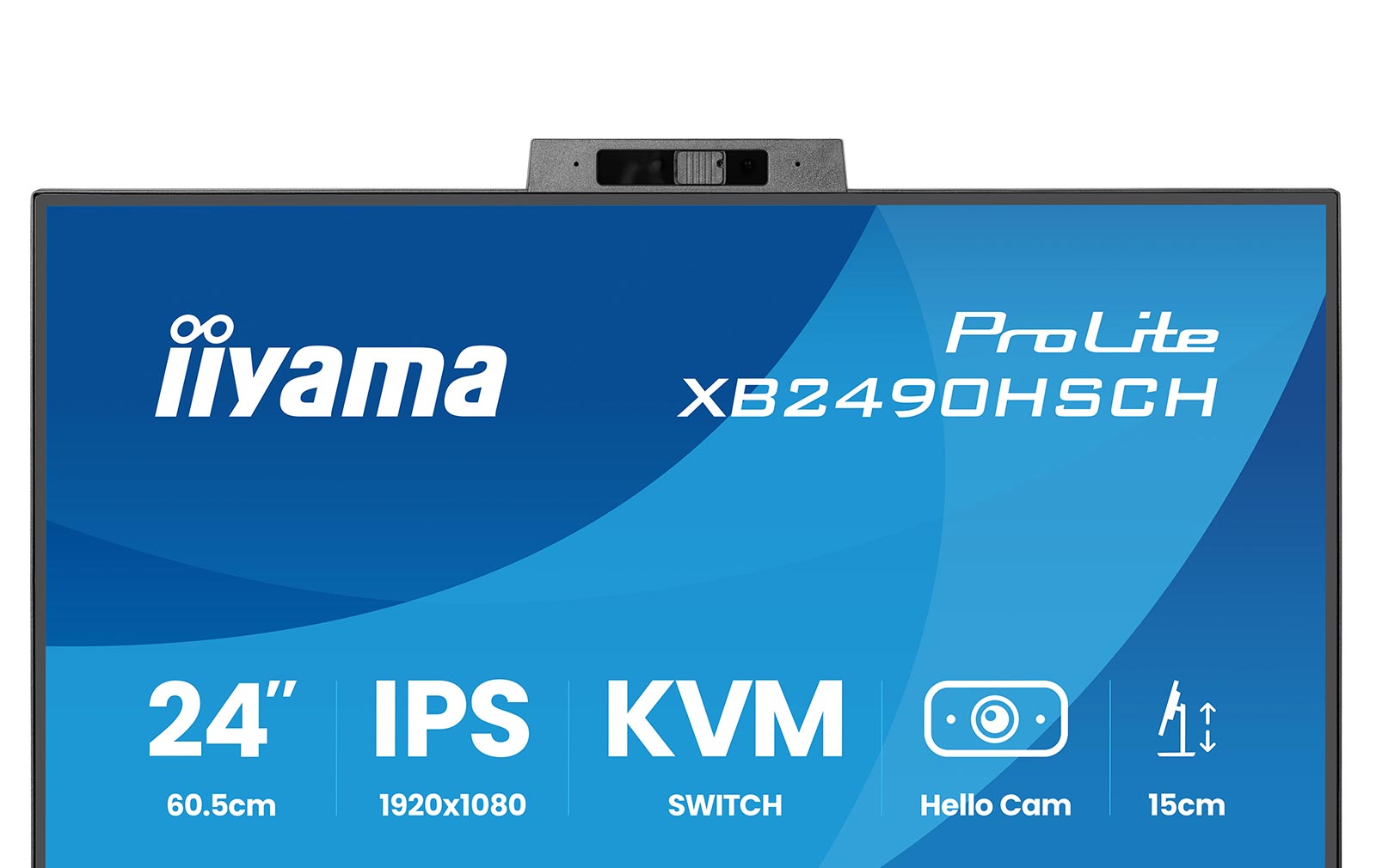 iiyama ProLite XB2490HSCH-B1 - 24" FHD Monitor mit Webcam – Bild 22