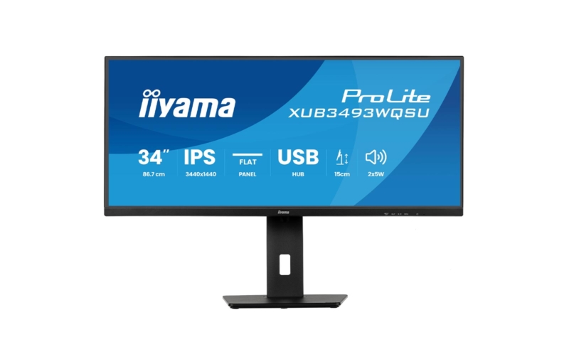 iiyama ProLite XUB3493WQSU-B6 - 34" Ultra-Wide Monitor