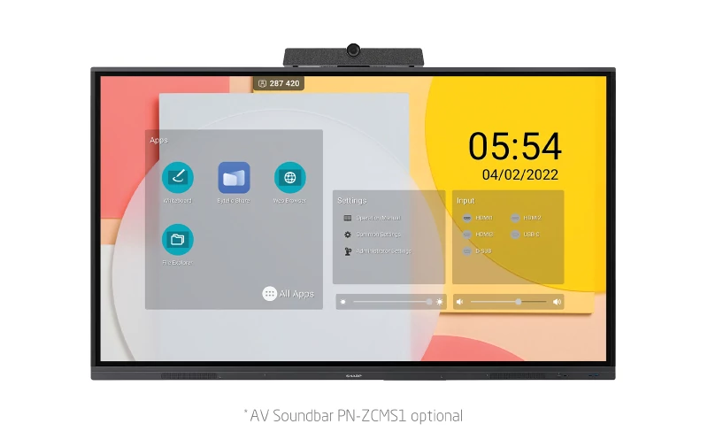 Sharp PN-L652B - 65" Precision UHD Touch Display - Image 2