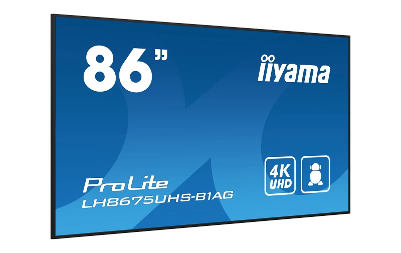 iiyama ProLite LH8675UHS-B1AG - 86" UHD Signage Display - Image 3