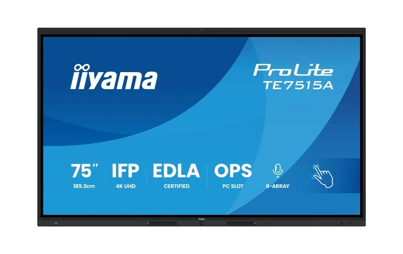 iiyama ProLite TE7515A-B1AG - 75" 4K UHD Touch Display