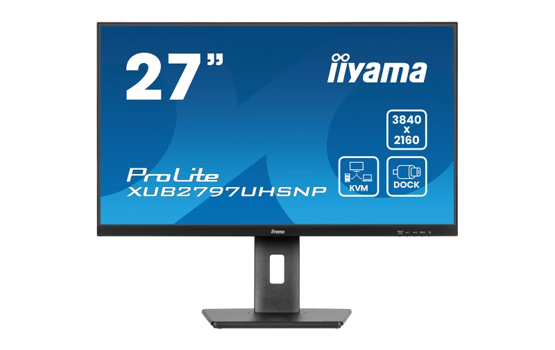 iiyama ProLite XUB2797UHSNP-B1 - 27" UHD Desktop Monitor mit KVM-Switch - Image 2